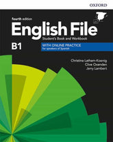 ✅ENGLISH FILE 4TH EDITION B1. STUDENT S BOOK AND WORKBOOK WITH KEY PACK (edición en inglés) VV.AA. OXFORD UNIVERSITY PRESS - 9780194058063